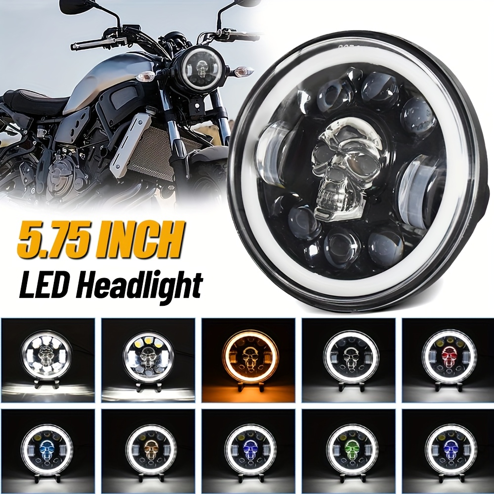 motorcycle headlight sold on Temu United States, image size:1000x1000