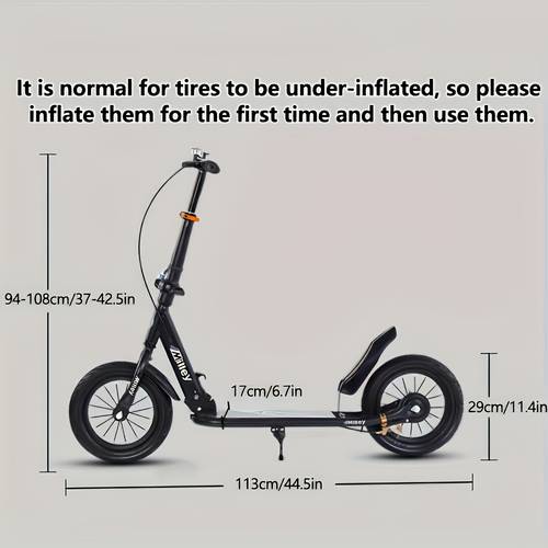 the foldable scooter non electric with adjustable height is an for commuting and traveling for adults and teenagers as well as outdoor activities making it a perfect gift