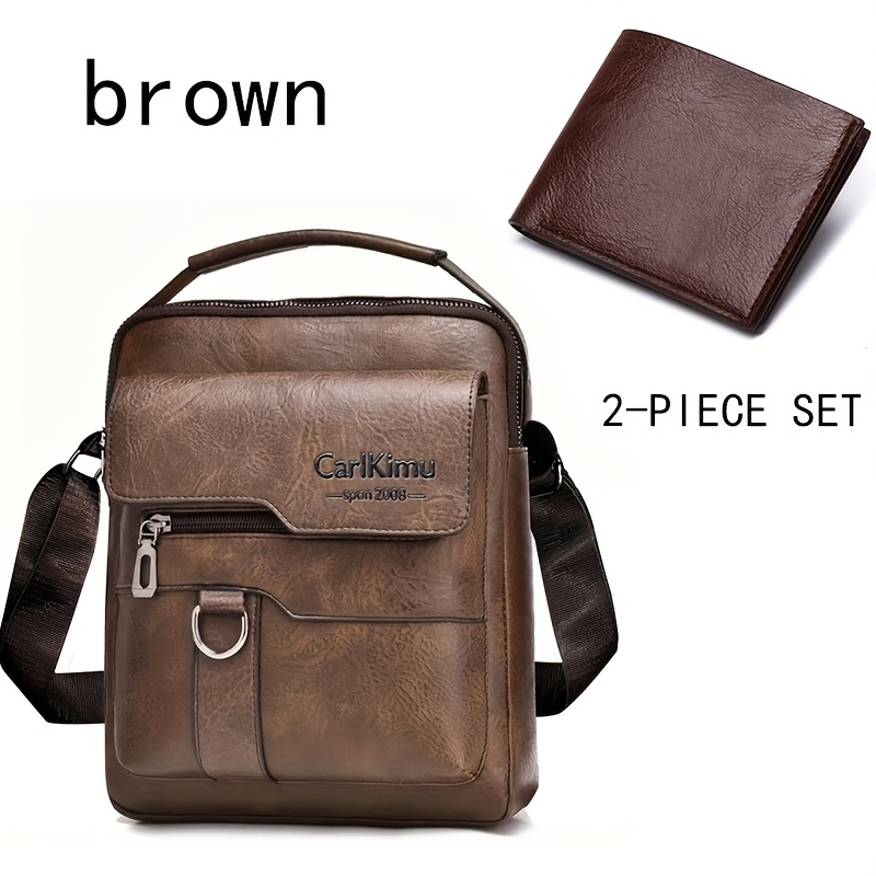 【U LAN】 Vintage Shoulder Bag Valentino vintage Bag Shoulder Bag Hand Bag Beige x Brown
