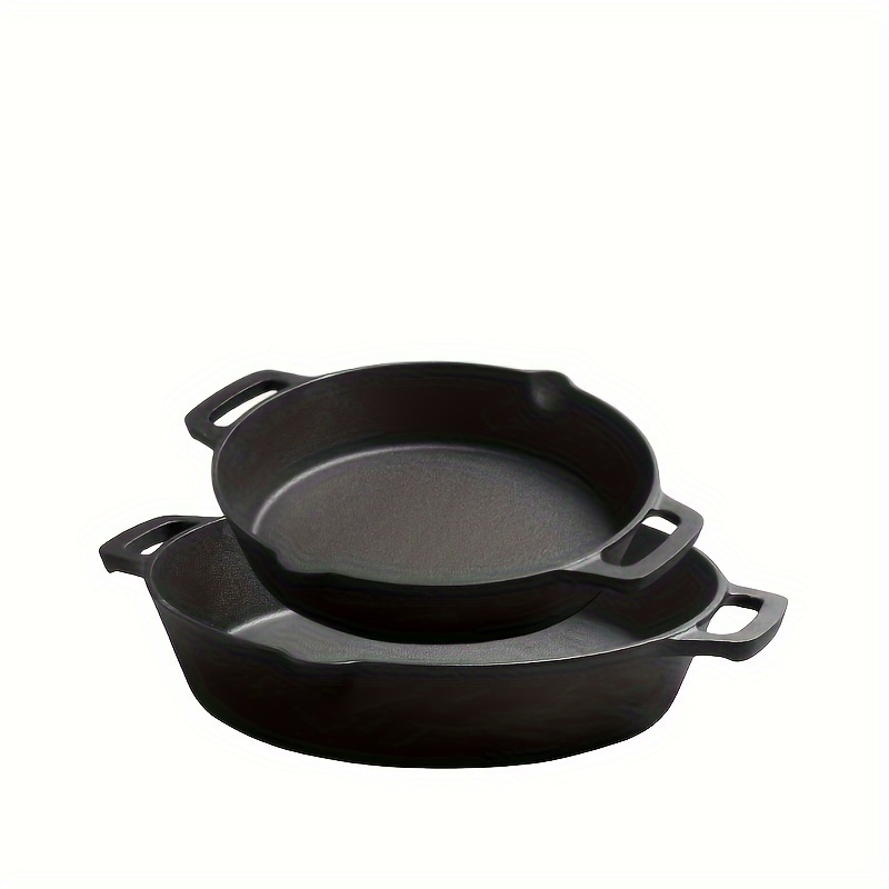   premium cast   with dual handles non stick thickened   for steak frying oven safe induction compatible details 1