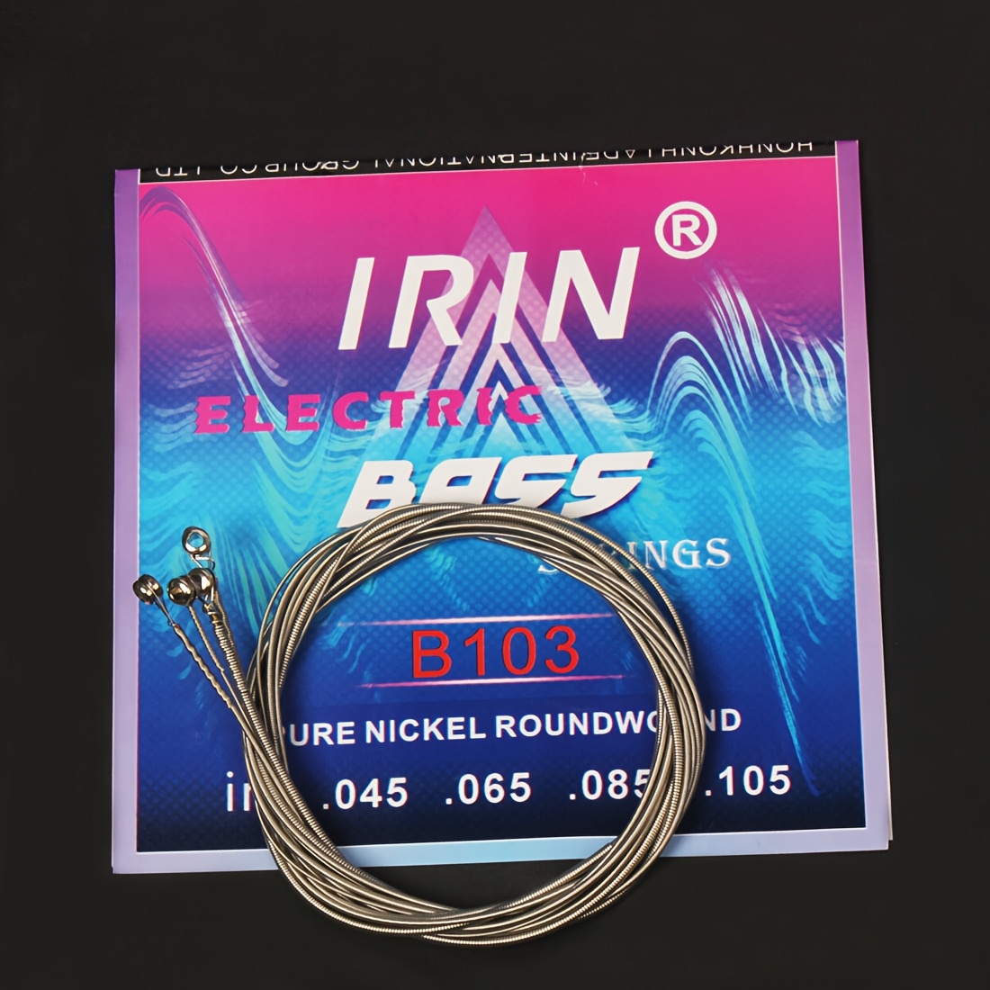 TEMU Irin B103 Strings Set, High Carbon Steel Hex Core And Nickel-plated Wound
