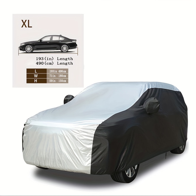 Image of Car Weather, Suv Car Cover For Automobiles, Outdoor Car Cover, Breathable Full Exterior Covers Universal Sedan Car Cover (170"-193", 193"-209")universal Fit For Suv (170"-193", 193"-205")