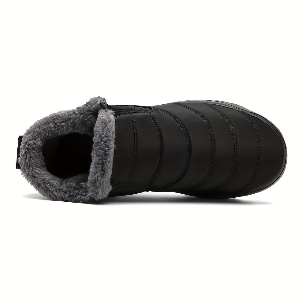 Men's Snow Sneakers and Winter Warm Shoes for Indoor/Outdoor