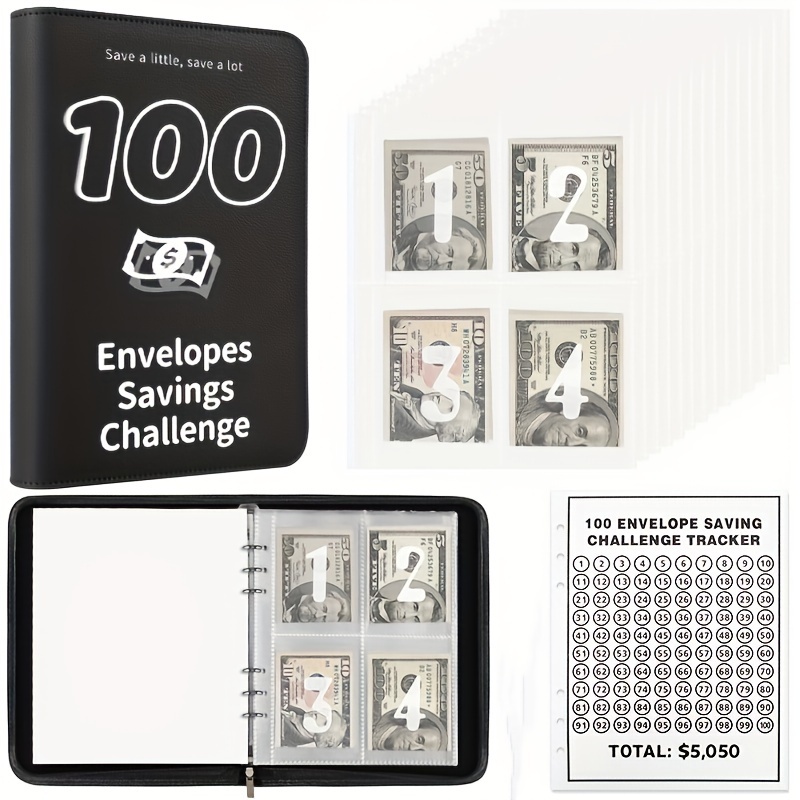 

100pcs Envelopes Saving Layered , Saving Envelopes, Saving