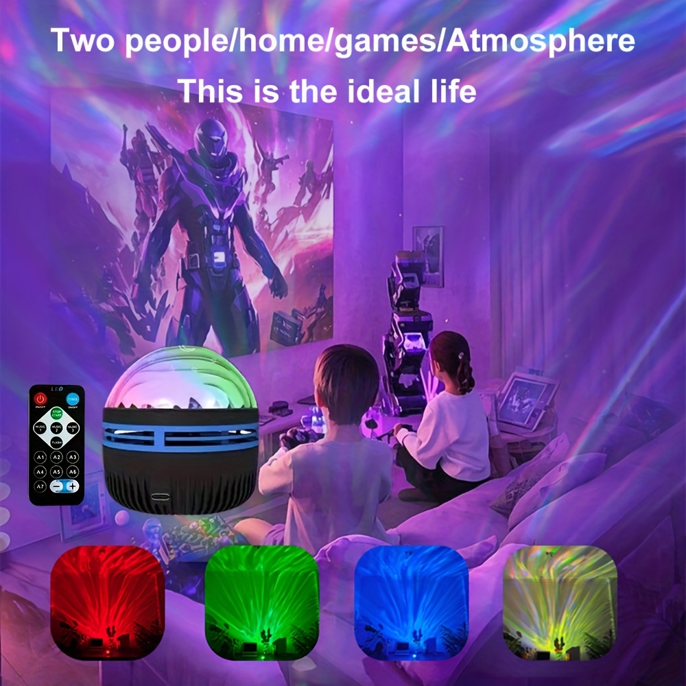 rgbgaming party led table lamp with control smart rgb color changing night light dimmable bedside lamp for s rgb   rainbow purple blue green compatible with pc laptop smartphone Product details 0