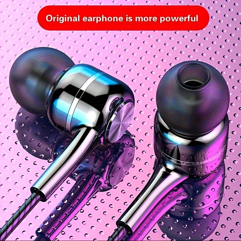 

Earphones - For Smartphones, Computers, , . In-ear And , , Universal 3.5mm Suitable For Men And . Hd , Bass, Suitable For And Skipping . .