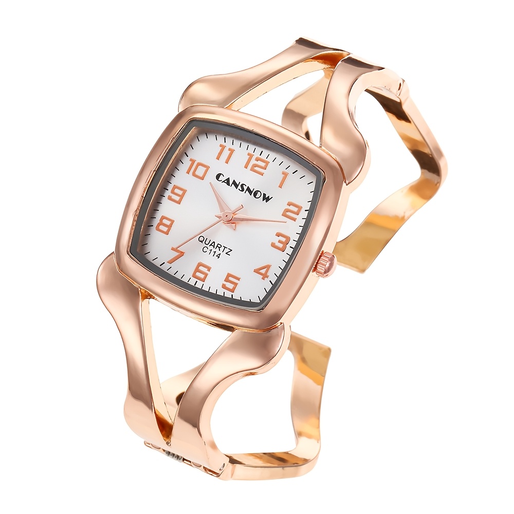 Stylish Hollow-out Alloy Wrist Watch Luxury Men main image 3