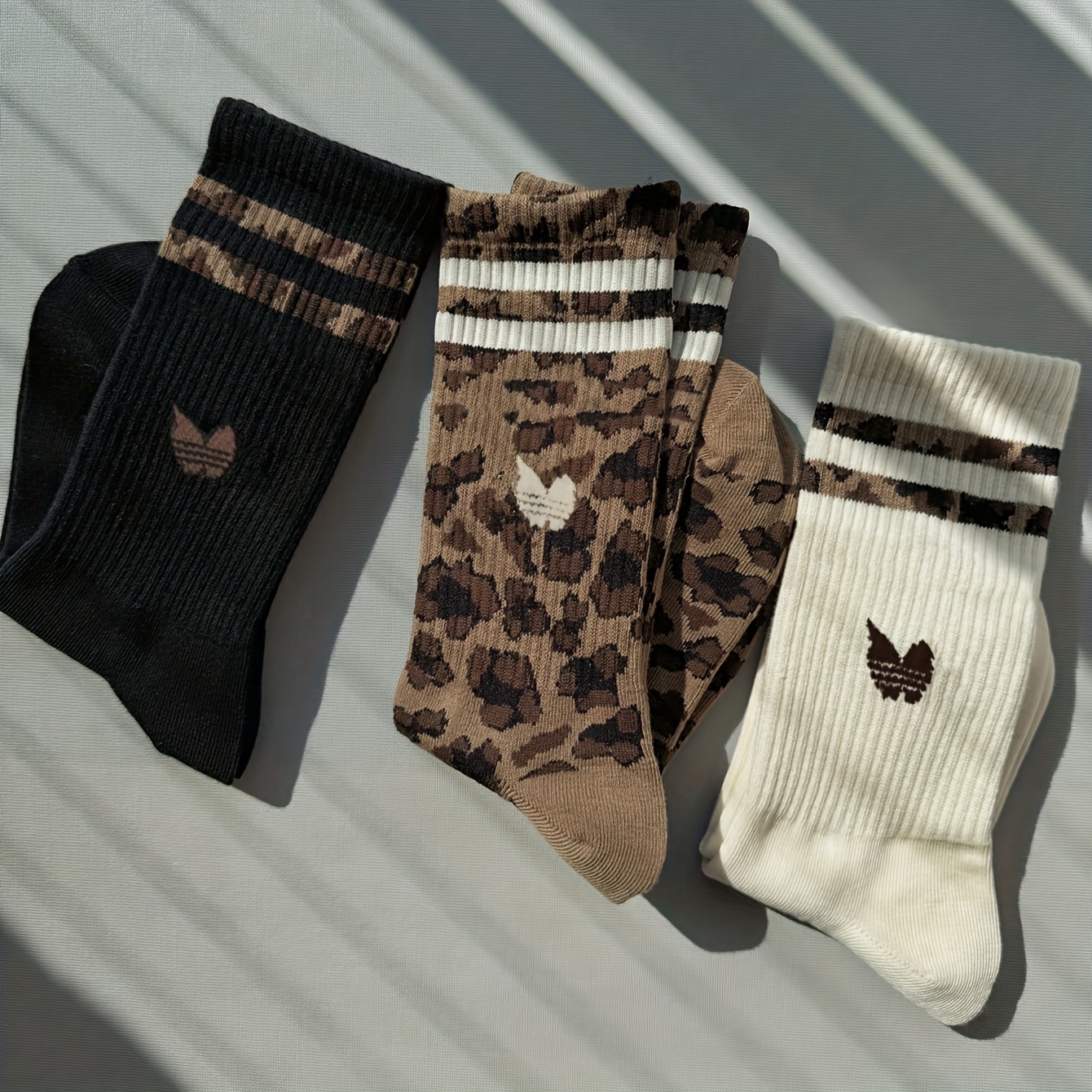 E-shop 3 Paar Damen Unsichtbare Socken im Neuheiten-Design, geeignet für den täglichen Freizeitgebrauch im Freien, modische Sport-Socken mit