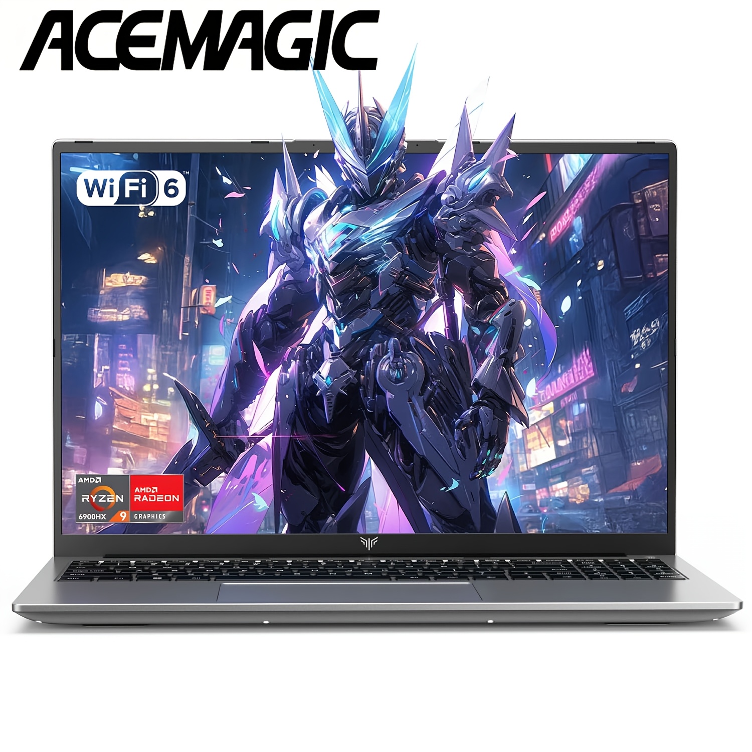   rx16 laptop de 16 pulgadas   9 6900hx 16gb lpddr5 6400mhz 512gb pcie3.0 ssd   680m graphics, pantalla 1920*1200,   ranura m.2, wifi6, teclado retroiluminado, notebook   a  °