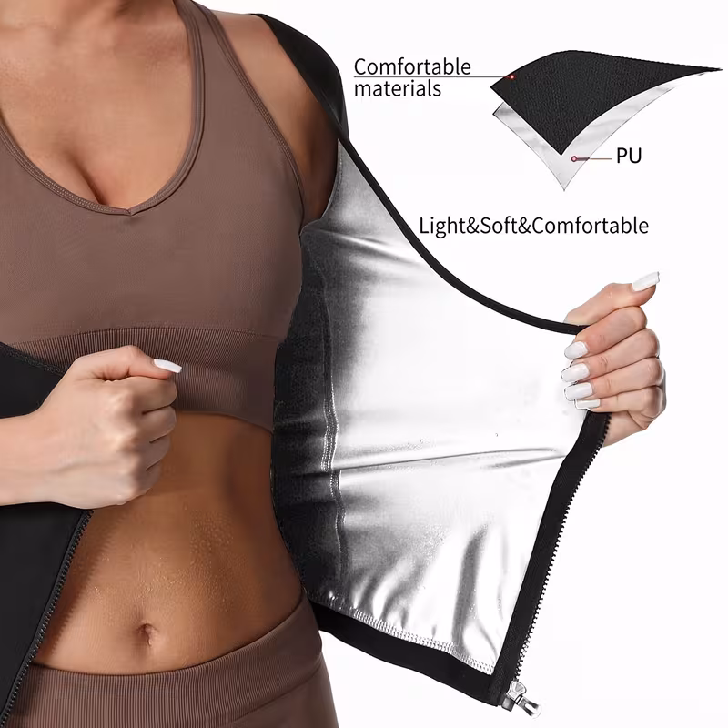 in style womens sauna suit waist trainer Product details 4
