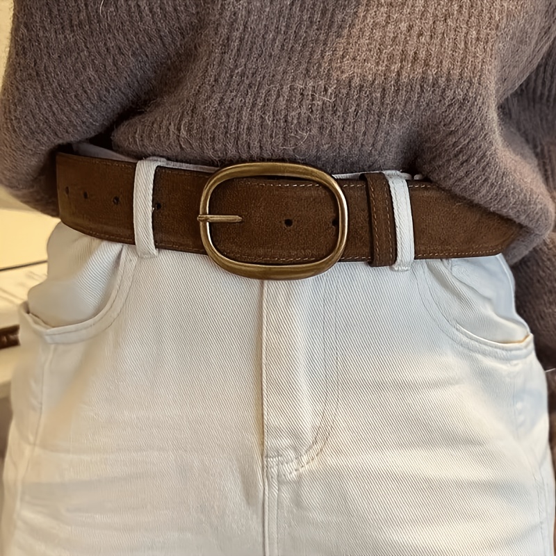 Image of 1pc Women's Belt Y2k Wide Belt Ethnic Style Daily Trendy Matching Skirt Pants Decoration Waist Belt Bohemian Style Belt