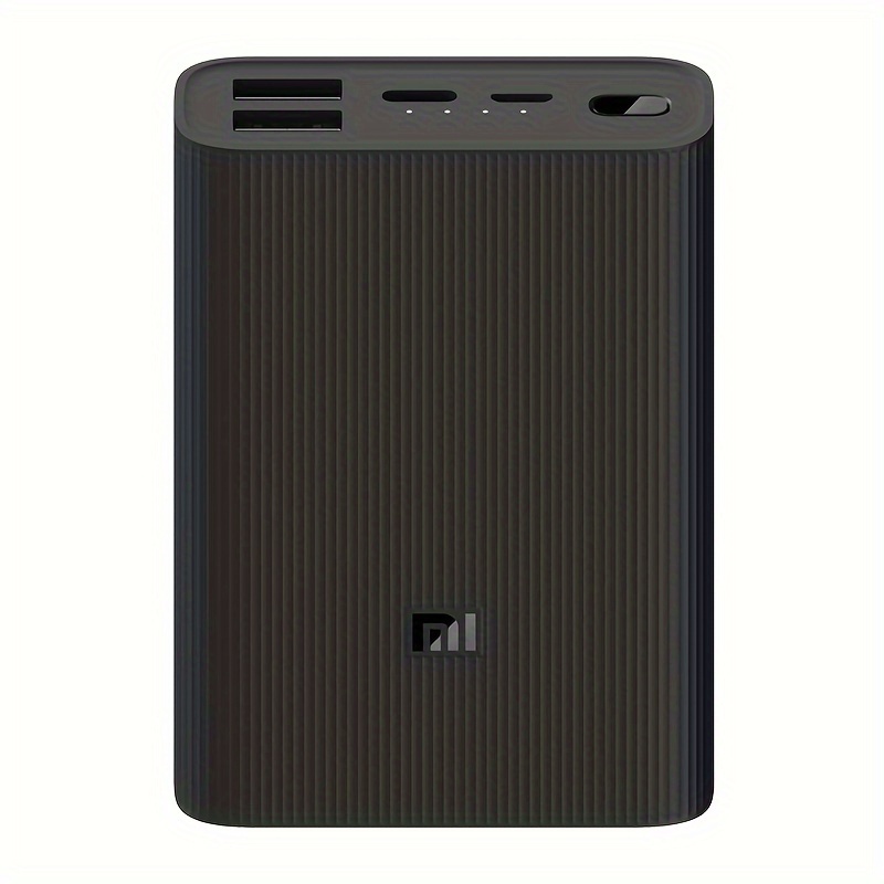 

Xiaomi Mi Power Bank 3 Ultra Compact, 10000 Mah, Black