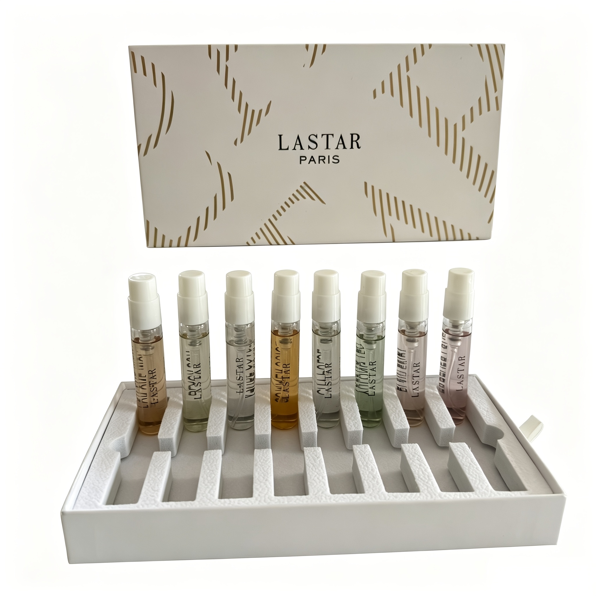 TEMU LASTAR Coffret de 8 Vaporisateurs de Parfum, 3ml X 8 Bouteilles, Avec Diverses Notes de Fragrance. Chaque Parfum a Son Unique. Il Peut Être