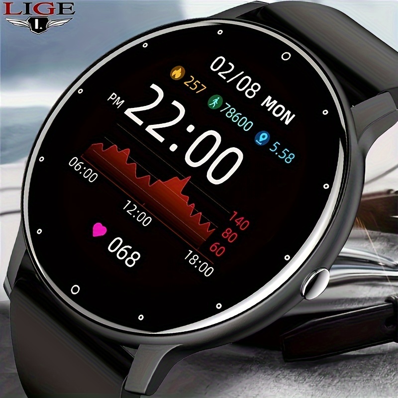 Regalo Reloj Inteligente Hombres Mujeres Smartwatch 1.28 - Temu