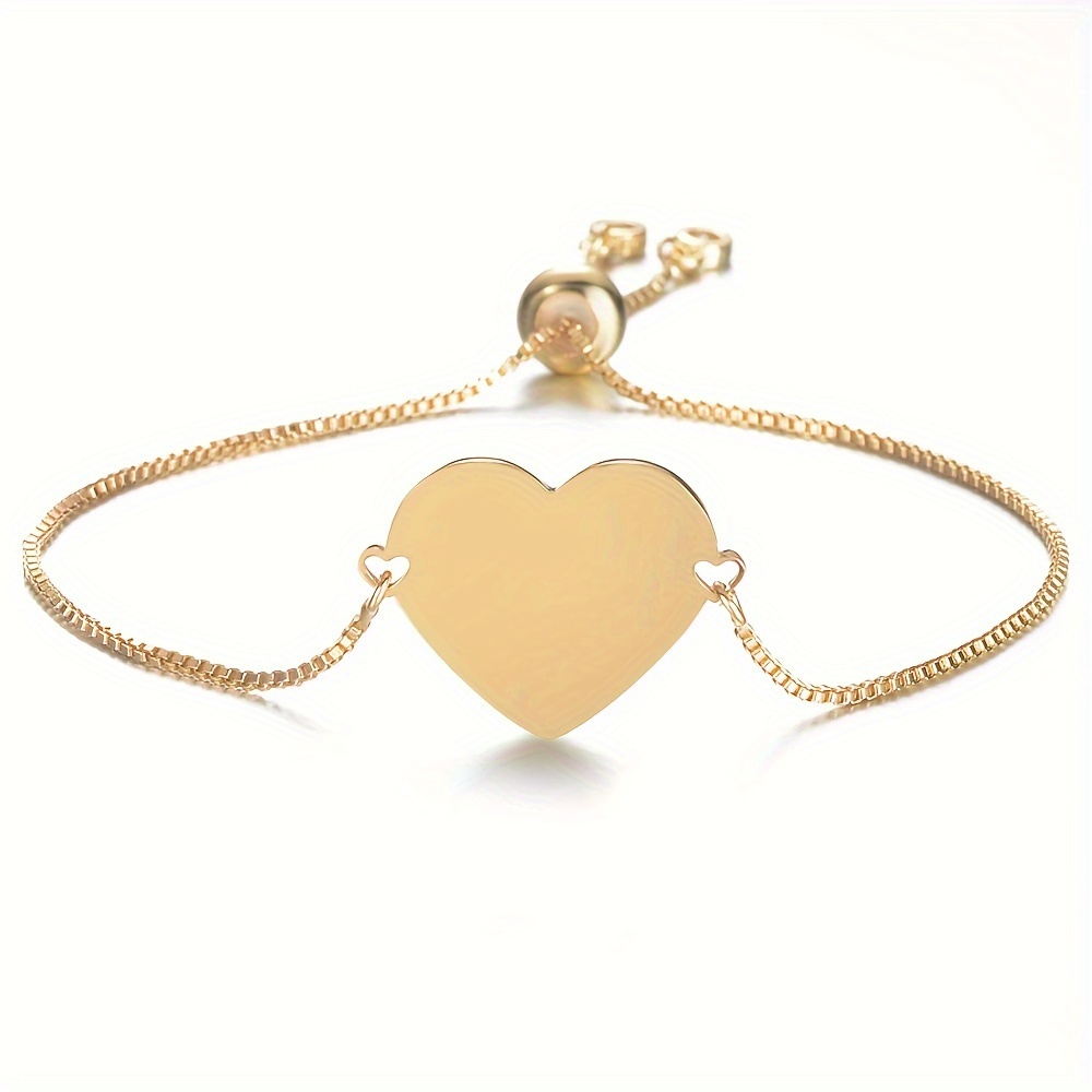 TEMU Personalized Photo Bracelet Laser-engraved Photo With Your Own Picture - Adjustable Photo Suitable For &, Suitable For Family, Pet, Lover Gifts,
