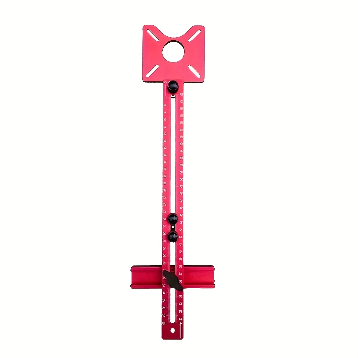 Must-have, Woodworking Milling Machine 3-in-1 Jig | Cost-effective Precision Cutting And Milling Tool | Adjustable Support And Red Base And Rail