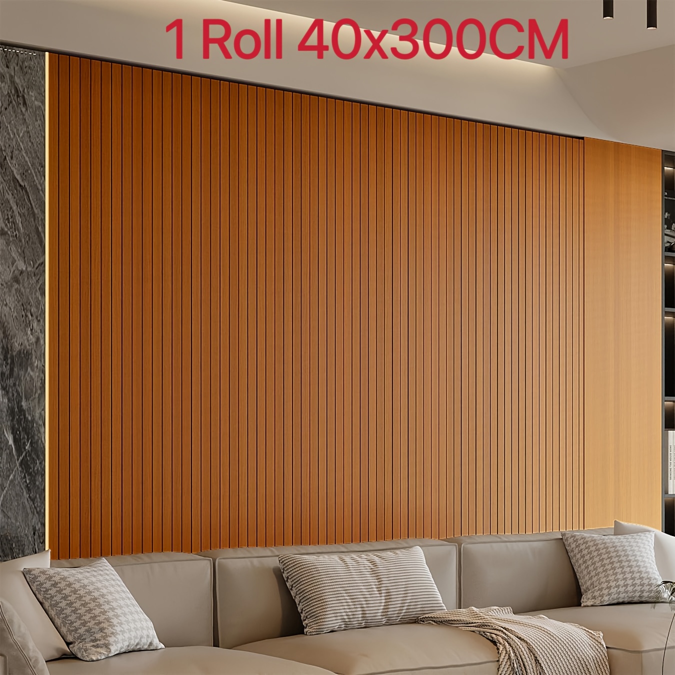 Image of Wallpaper Suitable For Living Room, Bedroom, Office - Thickened Pvc Modern Textured Grid With , No Glue Required, Suitable For Walls, Floors, Ceilings - Suitable For Decor