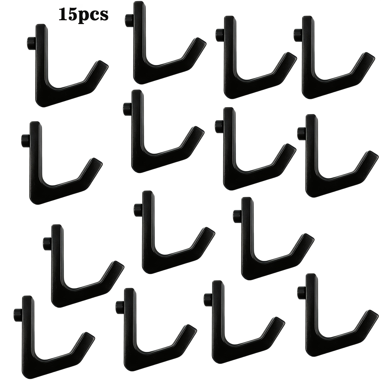 TEMU Heavy Duty Universal Hook For Industrial Storage Racks, Abs Plastic. Multi Purpose For Garage Shelving, With A Weight Capacity Of Up To 55 Lbs.