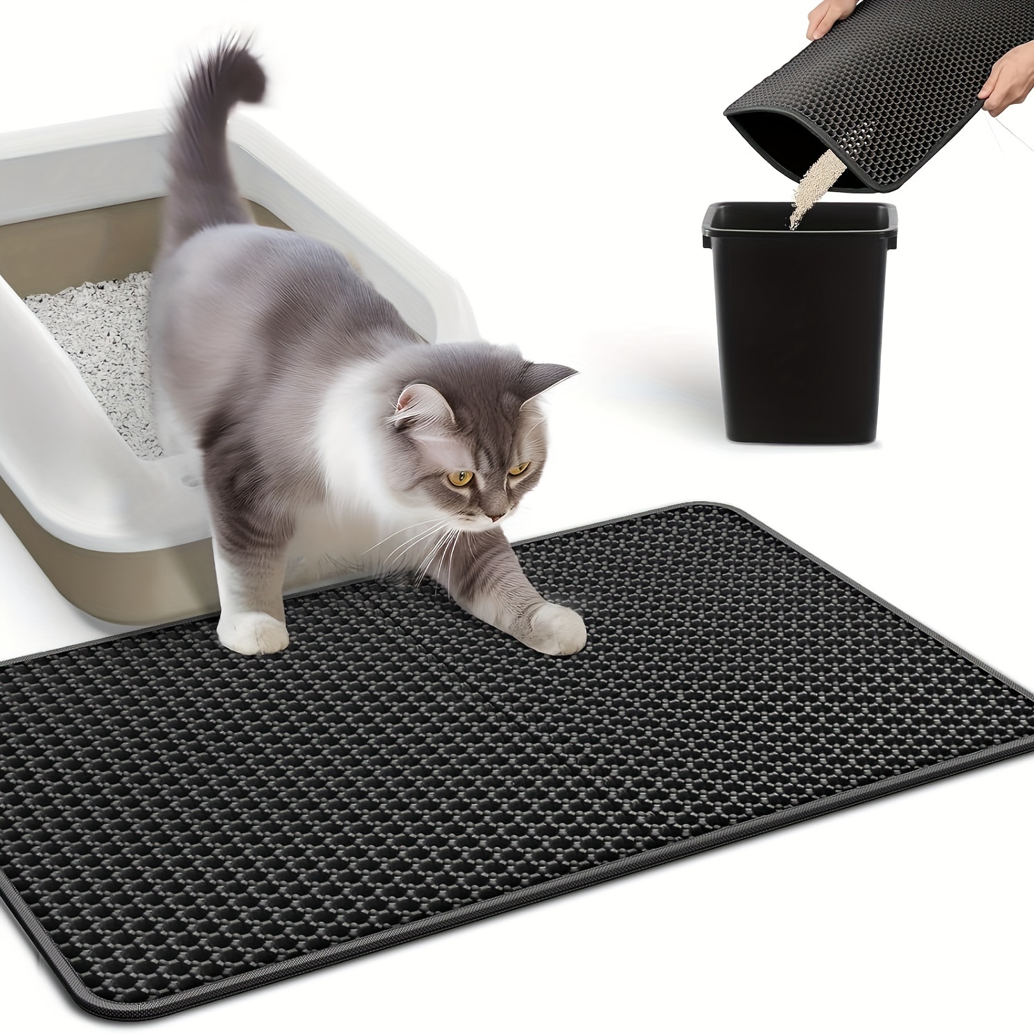 

-large Double Cat Mat - -splash, - Eva For , & Urine-