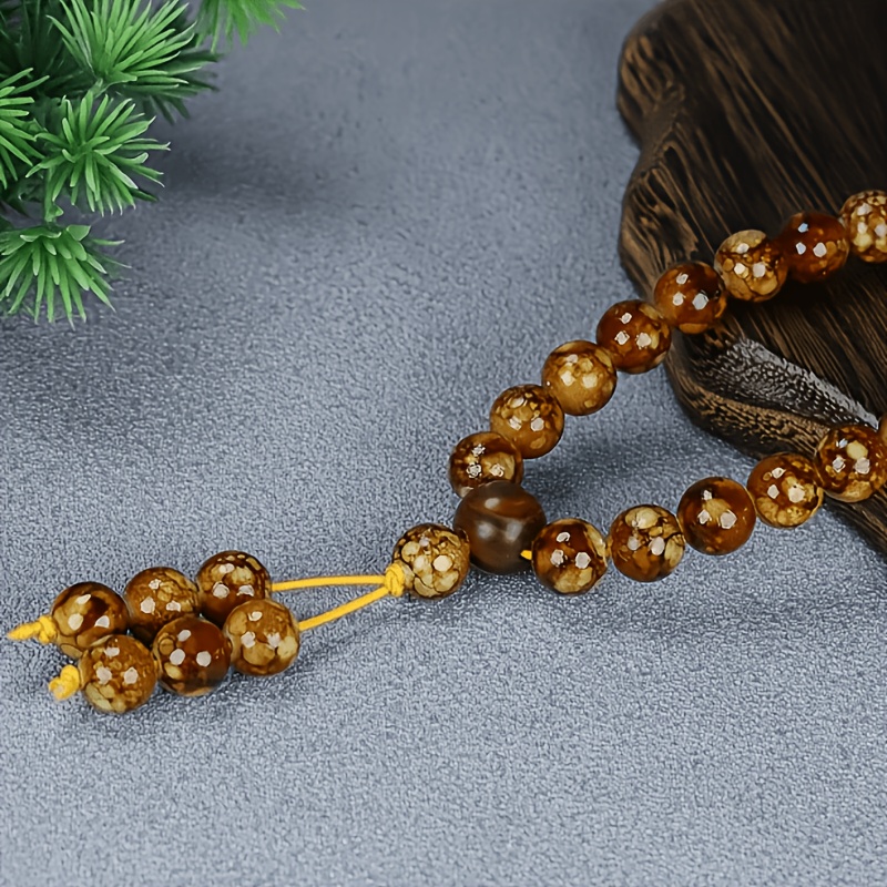 108 Bead Large Buddhist Prayer Mala Bracelet & Necklace Set