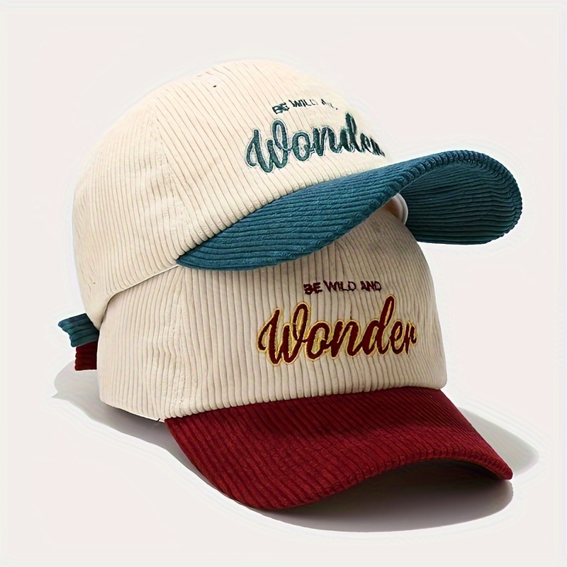 

Embroidered Cap , , Unisex - Washing :