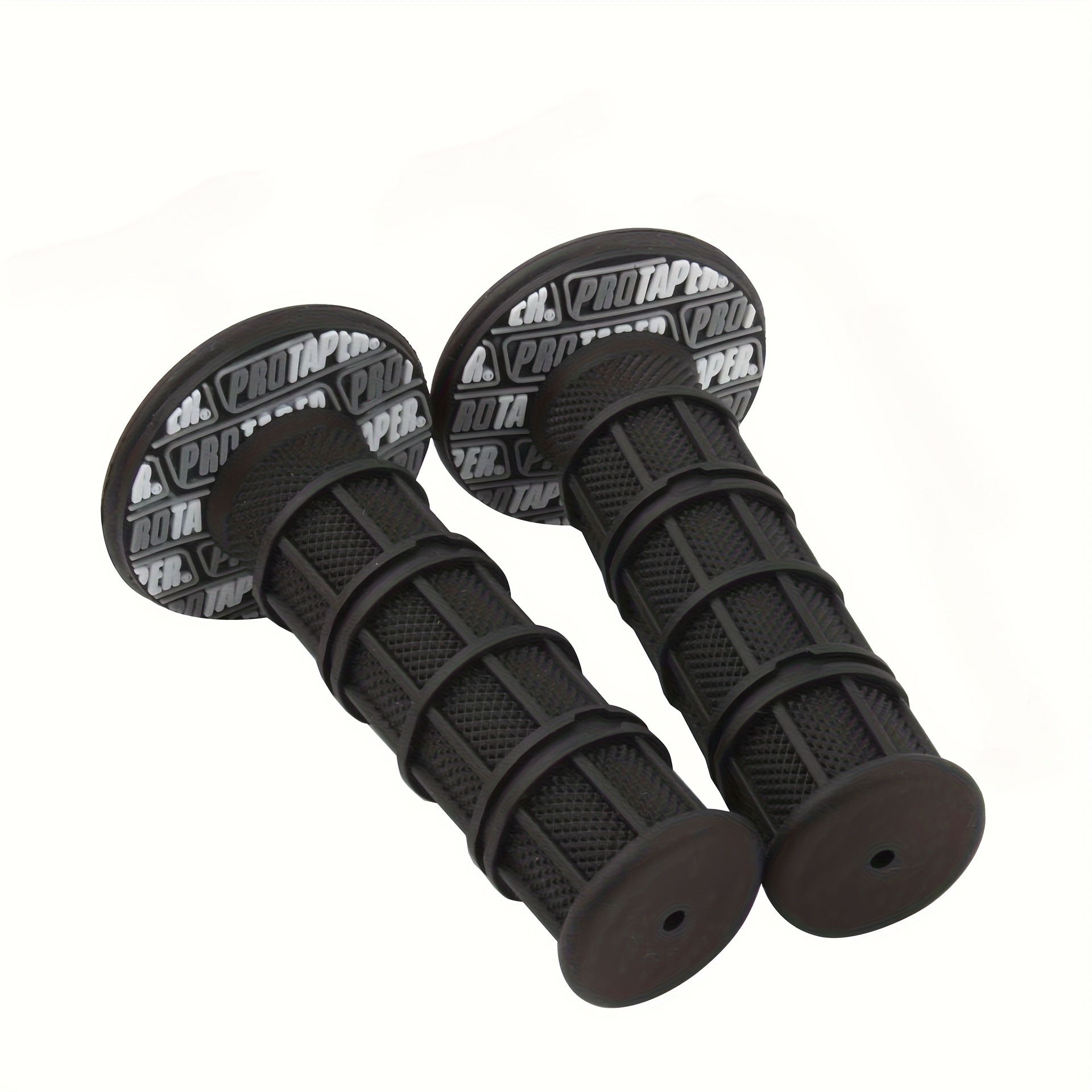 2pcs Of Off-road Vehicle Modified Handles, Lightweight Rubber Motorcycle Throttle Grips, Soft Rubber Colored Throttle Rotating Handles, Non-slip Rubber Sleeves