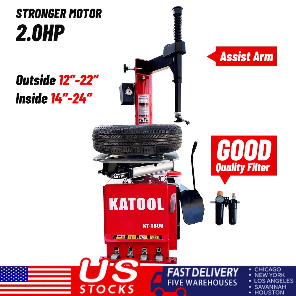 

M&e 2.0hp Tire Changer Machine Kt- Wheel Tire Changer