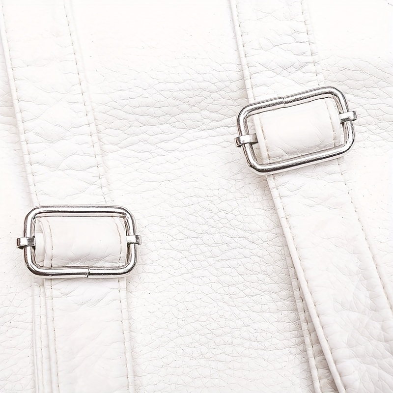 Moqueta Convertible para Mujer/Bolso de Hombro/Tote - Cierre con Cremallera, Compartimento Espacioso, Ligero para Trabajo y Viaje - Disponible en Blanco, , Rojo, Gris - Bolso Minimalista, Bandolera, Textura Suave