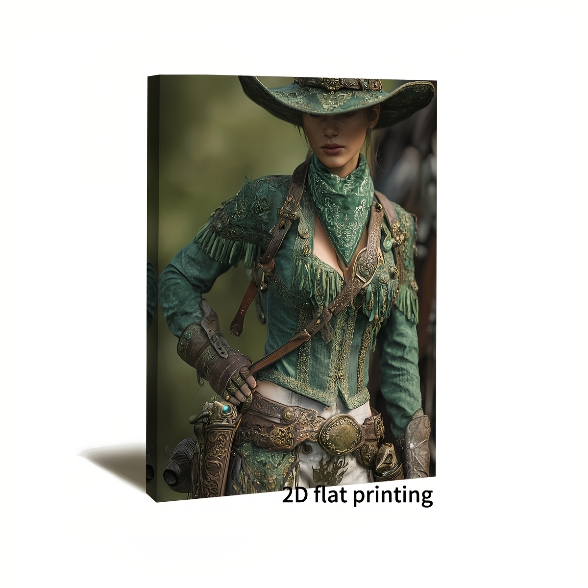 emerald green cowgirl boots sold on Temu United States