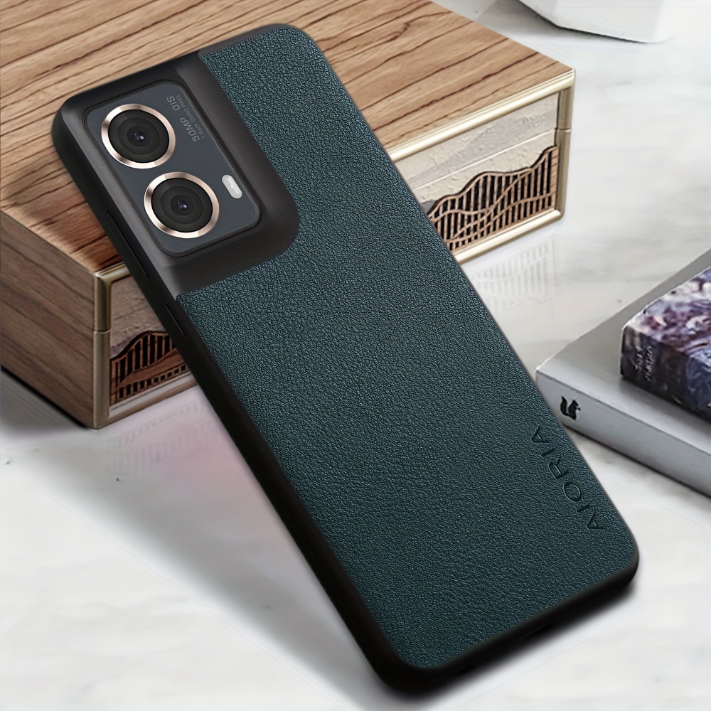 TEMU Phone Case: Luxury Retro Synthetic Leather Phone Case For Motorola Moto G 2025 Power 2025 Stylus 2025 G85 G55 G45 G35 G15 G05 G86 G56 5g Matte