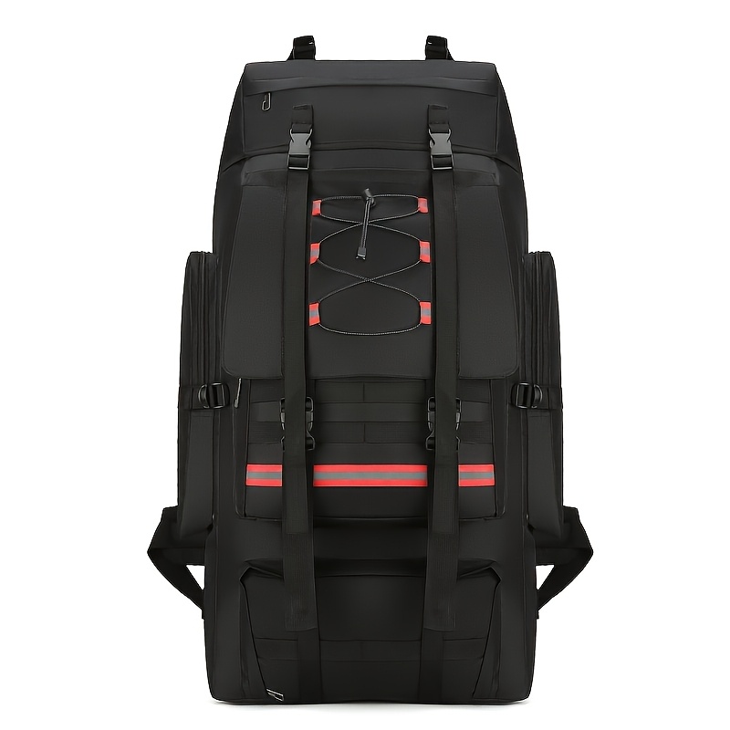 [Durable Climbing Backpack] Large Capacity Multifunctional Outdoor Sports Climbing Backpack - Durable Nylon Drawstring Design for Hiking, Camping, Short Trips - B