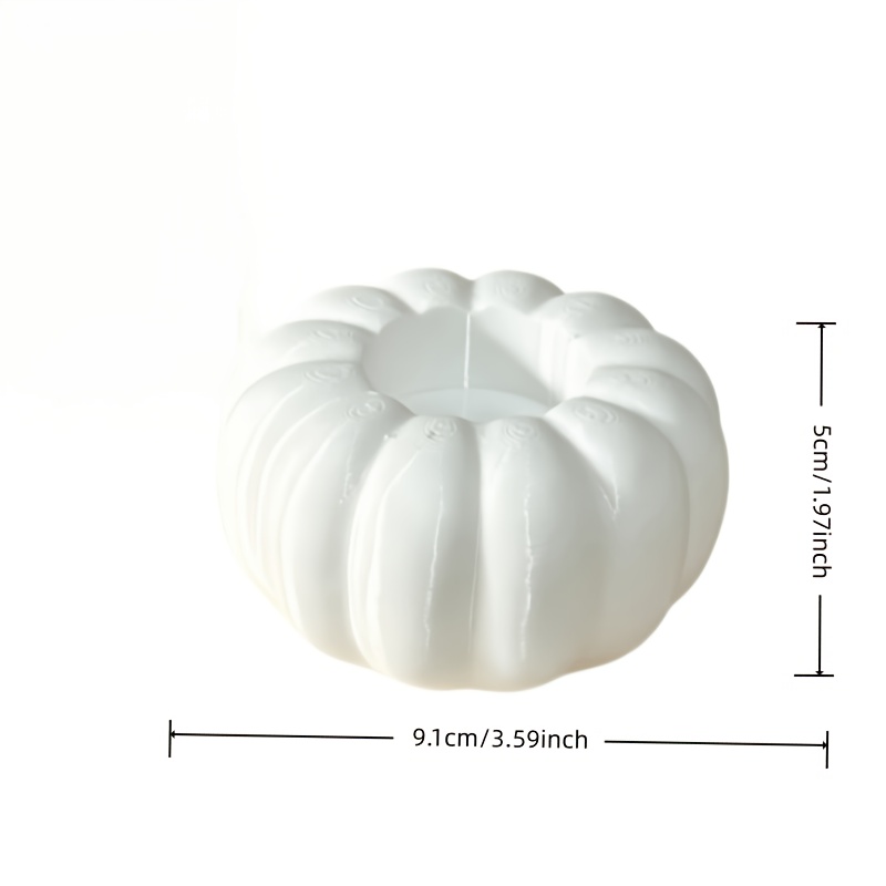 TEMU Pumpkin Candlestick Decorative Ornaments, Suitable For Thanksgiving, Halloween, Christmas, Tabletop Decorations, Party Decorations, Holiday