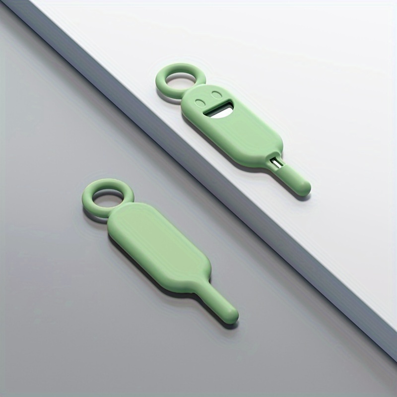Phone Anti-loss Ejector Pin Case Memory Sim Card Case Phone Change Ejector Key Hanging Portable Tip