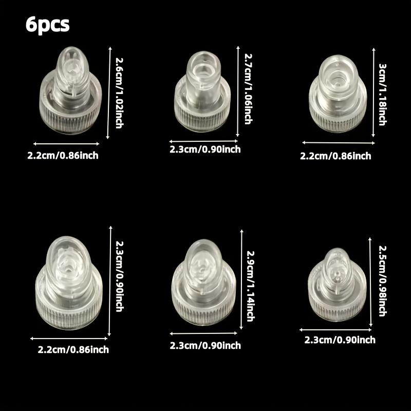 Image of 6pcs, Beauty Device, Compatible With Most Beauty Machines, Suitable For Facial Cleaning, Suitable For Families, Beauty Salons, Etc., Suitable For Gift