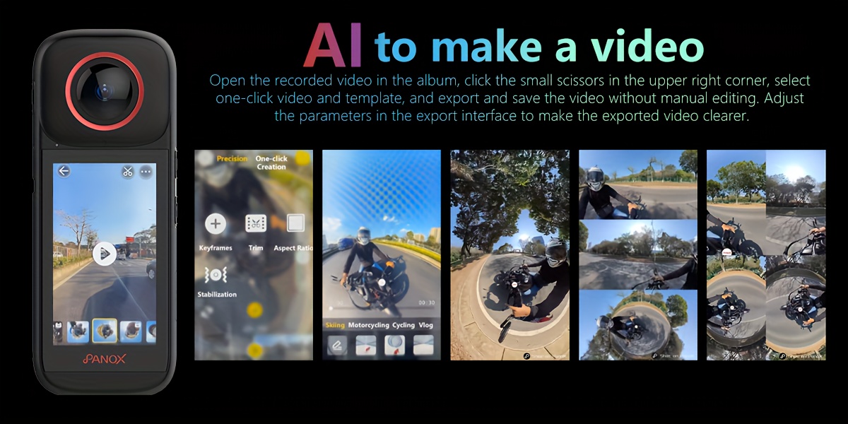 wifi gps motorcycle action camera Temu