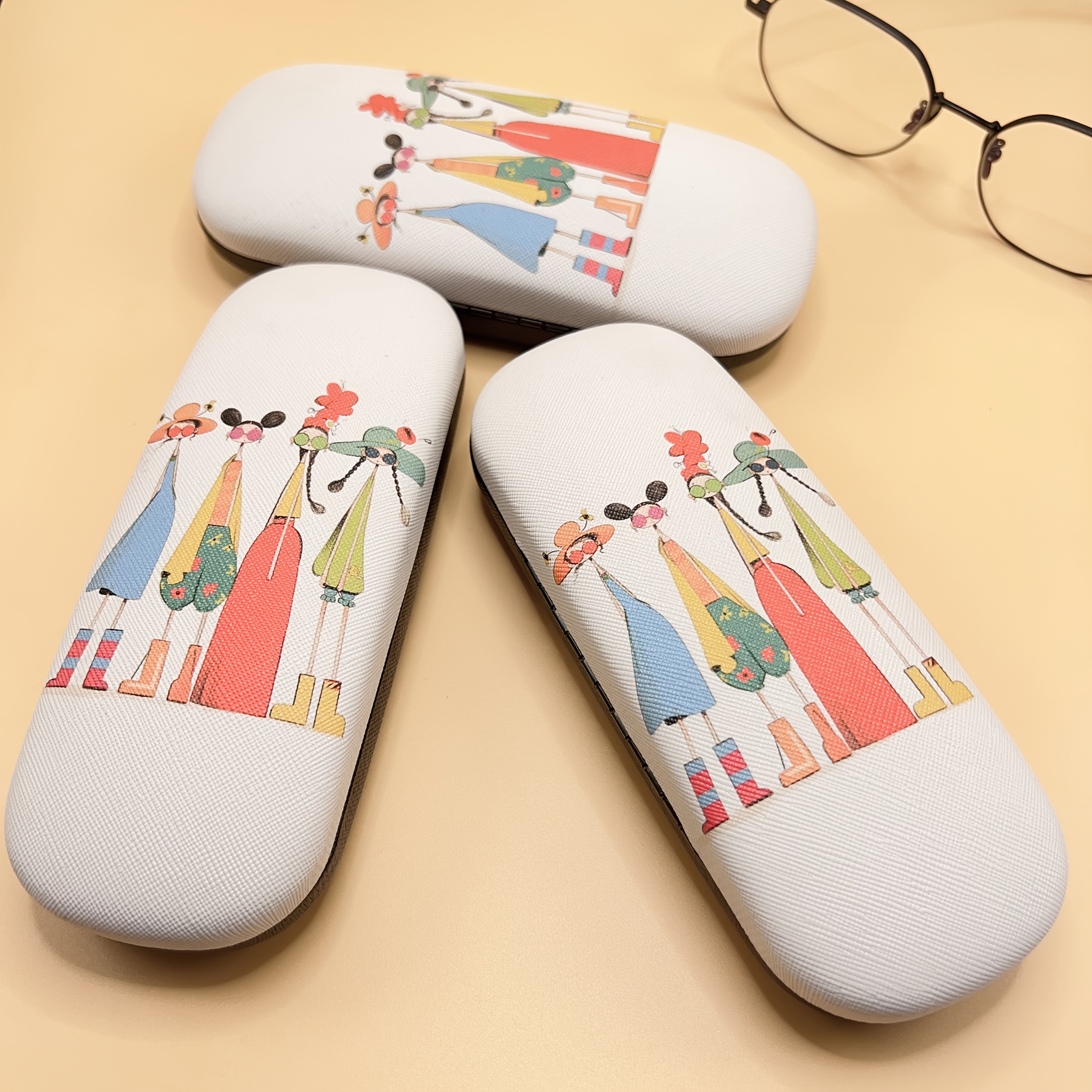 stylish womens eyeglass case cute design Temu New Zealand