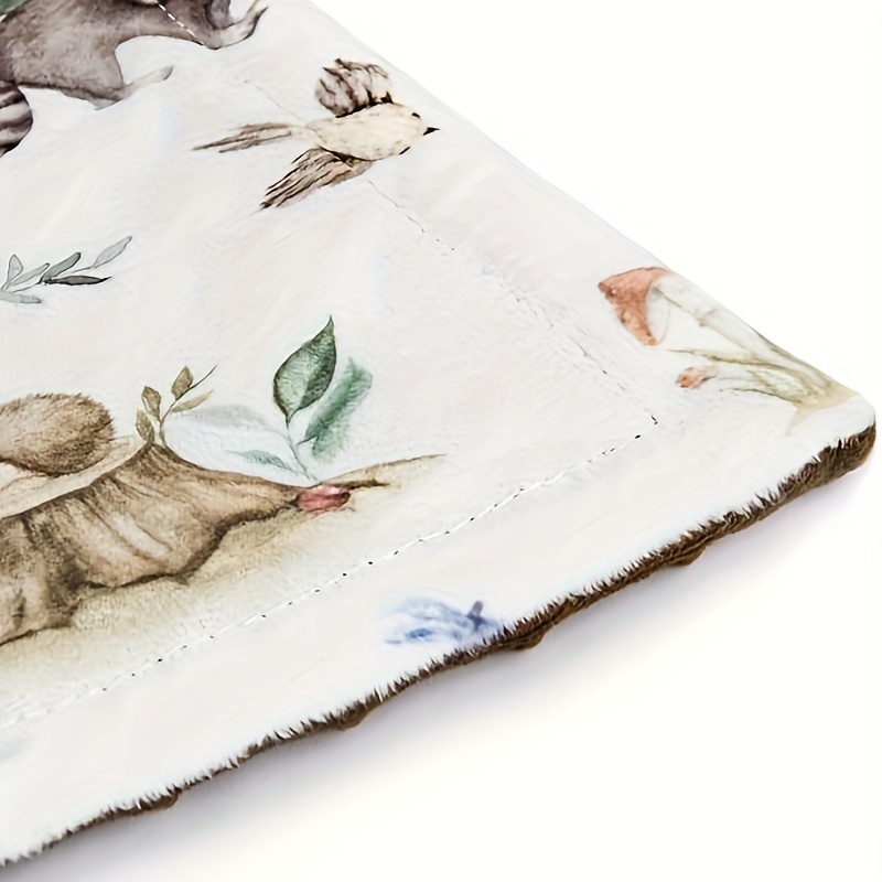 Animal print blanket view