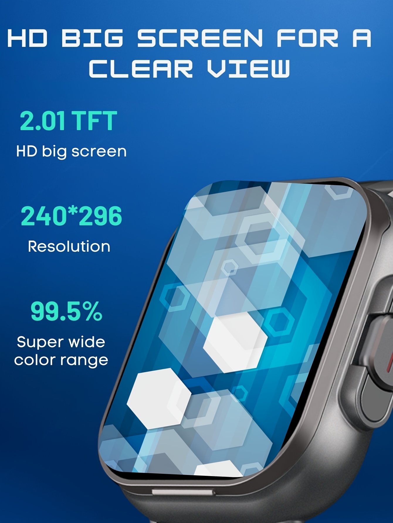 EFFEOKKI 2-in-1 Smart Watch with Earbuds Wireless 2. 01 Inch Display TWS Earphones Headset Make Answer Call Sport Smartwatch for iPhone Android Smartphone