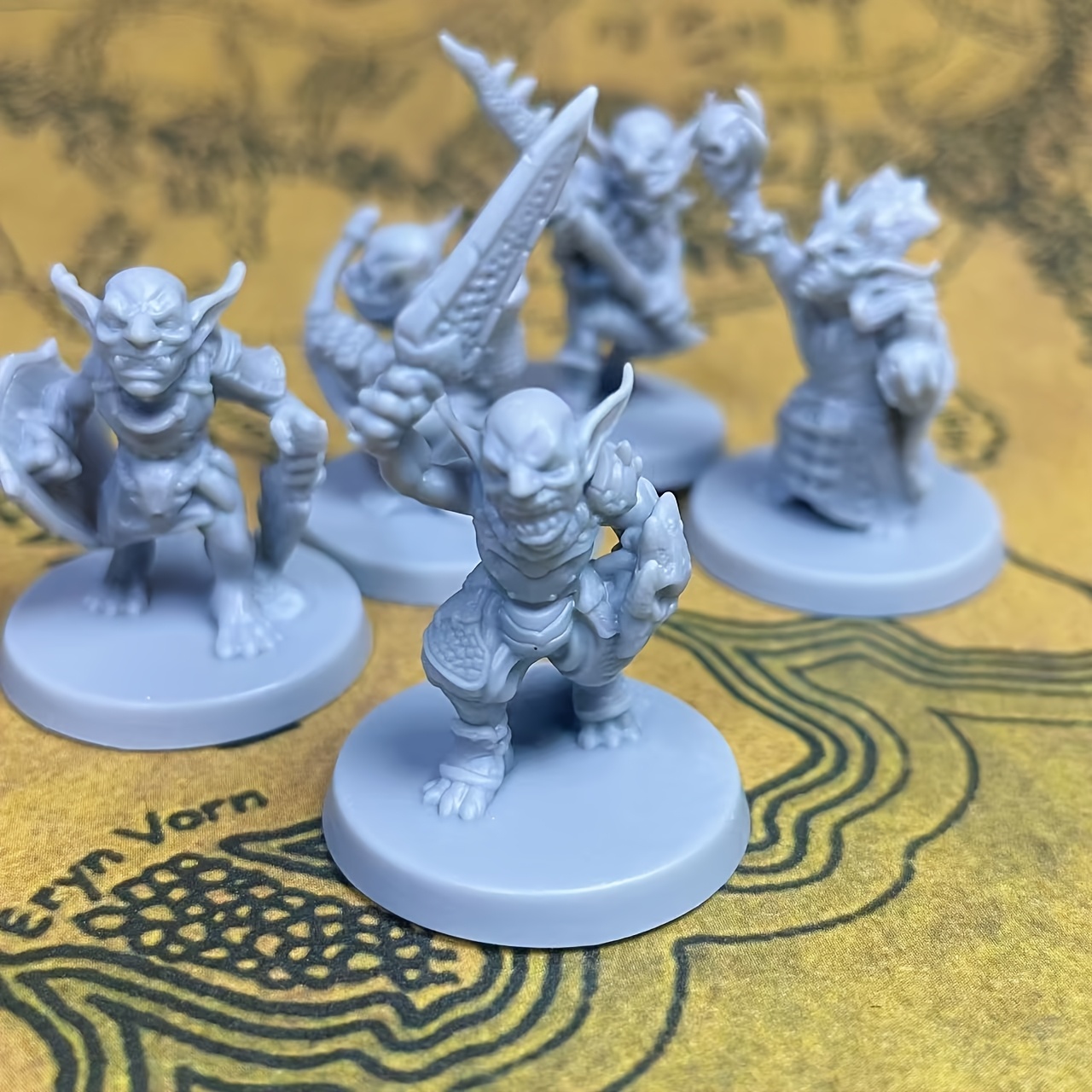 

5pcs Dnd Goblin Chess Pieces