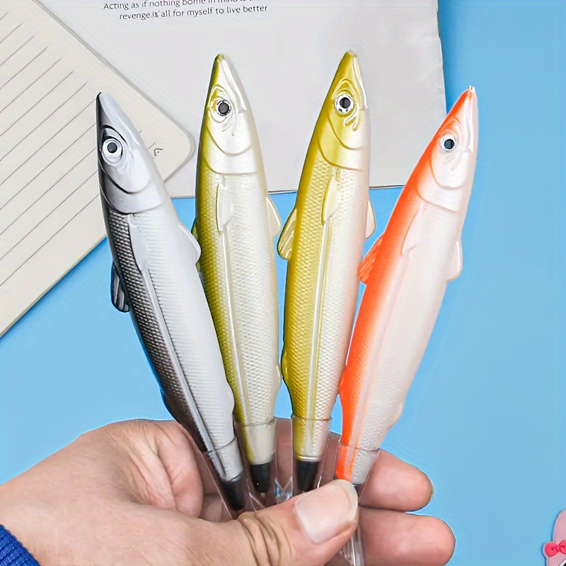 Buy Novelty Colorful Fish Ballpoint Pen Fisherman Fish Pen Set, Signing Pen,  Funny Pens, School Supplies, Signature Pen, Pen Set Gift for Him Online in  India 