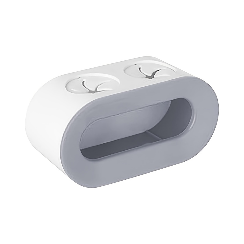 TEMU Electric Toothbrush Holder, Wall Toothbrush Holder, Bathroom Toothbrush Holder With Charging Slot, Bathroom Toothbrush Holder Wall Organizer,