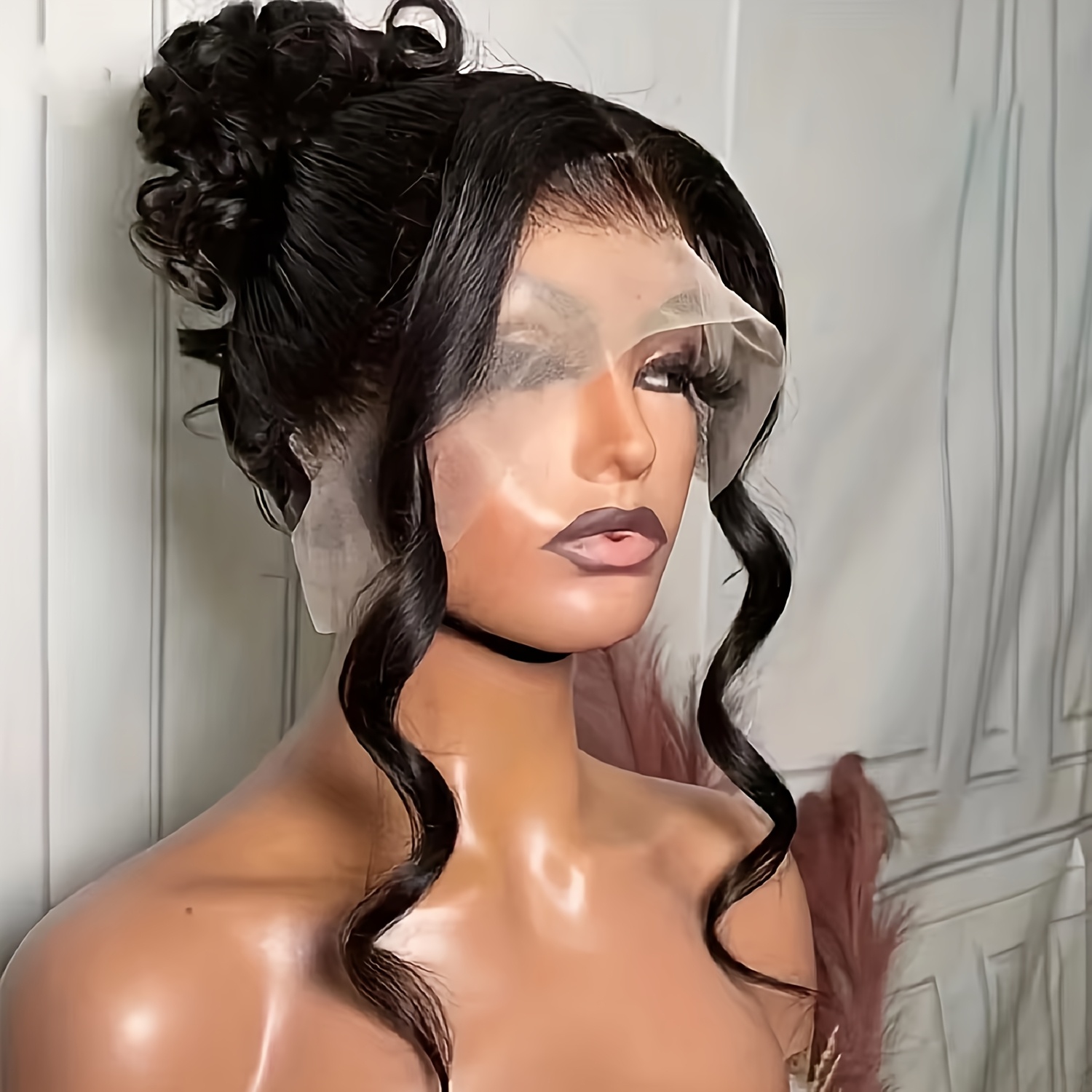 360 Body Wave Full Lace Wig With 180% Density, Featuring Pre-plucked Transparent Lace Front, Designed For Women And Includes Baby Hair, Made From Human Hair