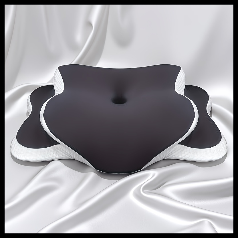 TEMU Cuscino cervicale memory, cuscino per il , cuscino memory a rimbalzo per la pressione cervicale, nucleo del cuscino per un sonno confortevole