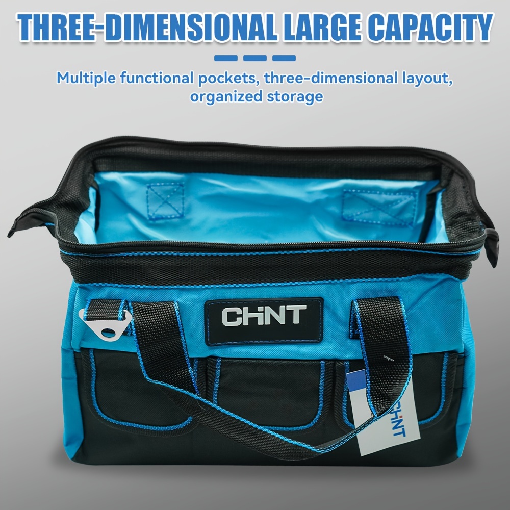 

Electrician Tool Bag - Multifunctional, Thickened , Tool Organizer And Steel Hanging