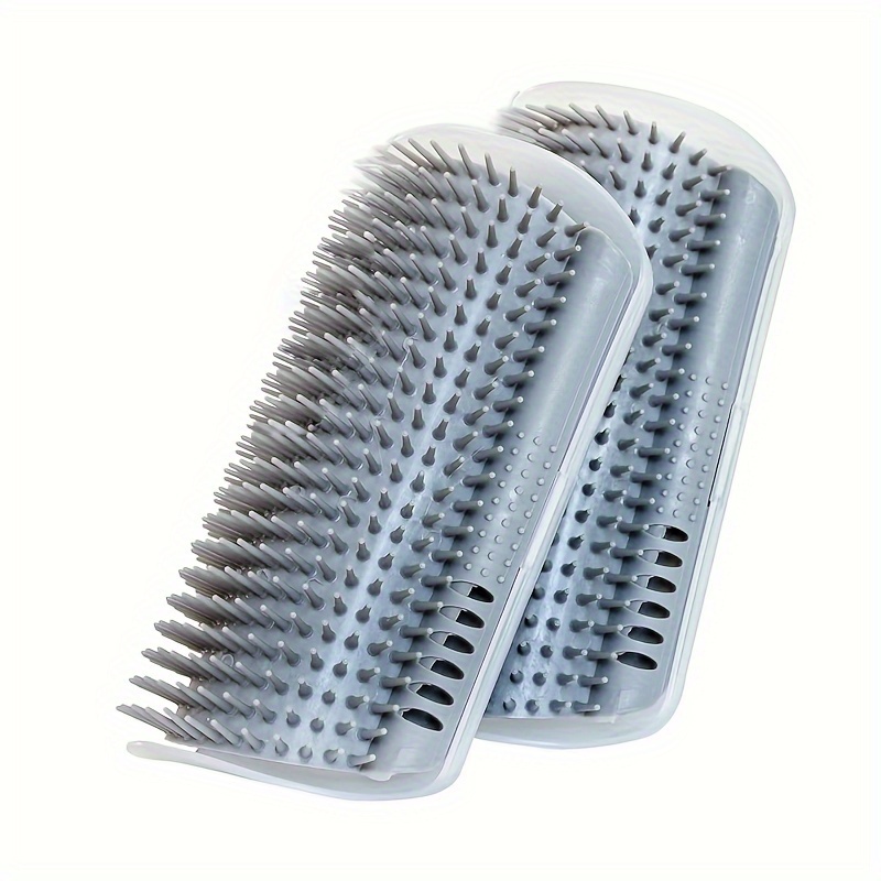 TEMU 2pcs Cat , Massage Combs, Scratcher , Suitable For And Long Fur , Cat Grooming