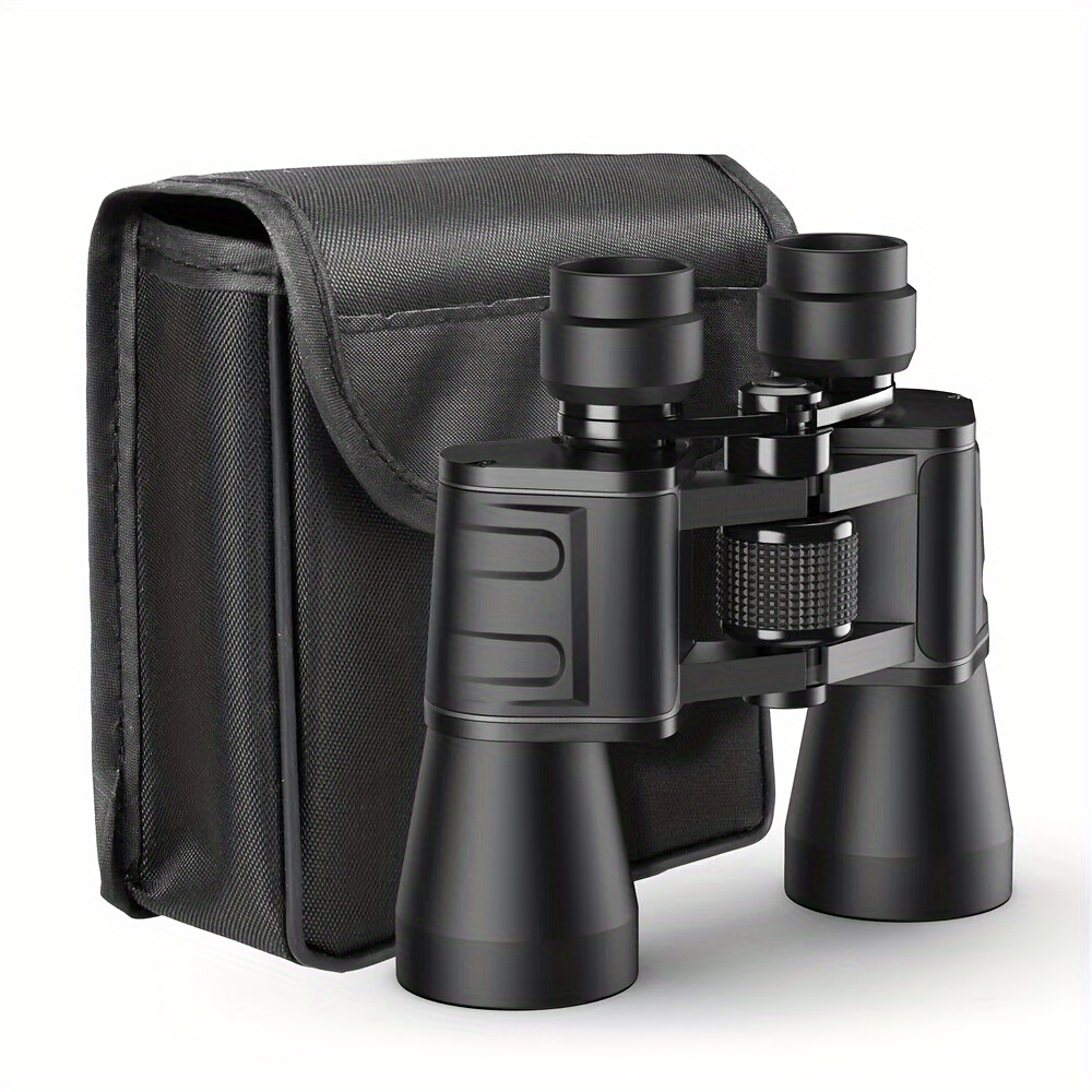 TEMU High Powered Binoculars For Adults, Compact Binoculars For Bird Watching Games Travel Cruise With Carrying Bag Christmas Gift