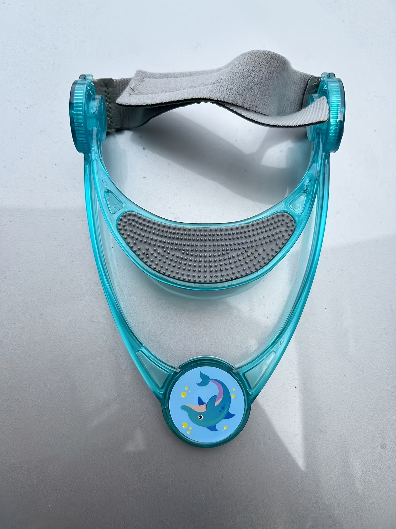 neck support   vibrant circular cushions adjustable ergonomic collar in blue and pink use at home in office or at a desk encourages   posture and alleviates neck tension neck brace ergonomic desk solution Product details 6