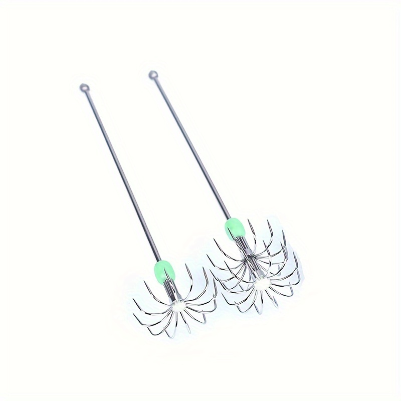 Stainless Steel Umbrella Hook Single/double layer Squid Jig - Temu