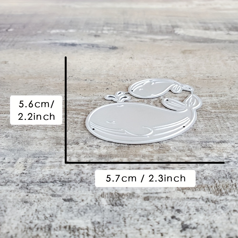 Catlove Whale Animal Metal Cutting Dies Scrapbooking Mold Knife Stencil Die Cuts Card Making Craft Embossing New Dies