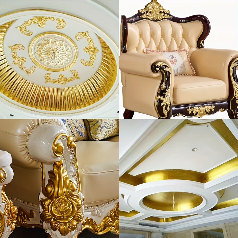 premium golden foil roll for temple 4cm x 120m alloy craft line for home decor and artistic engravings details 3